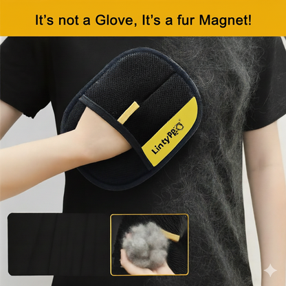 LintyPRO™ – Electrostatic Pet Hair Removal Glove