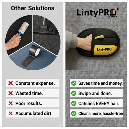 LintyPRO™ – Electrostatic Pet Hair Removal Glove